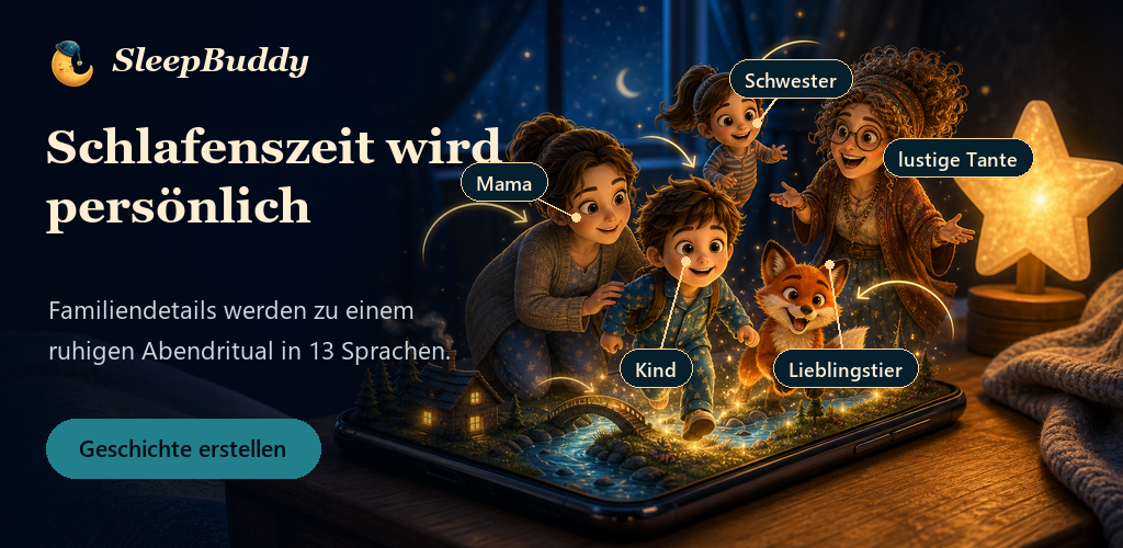 SleepBuddy: Schlafgeschichten feature graphic