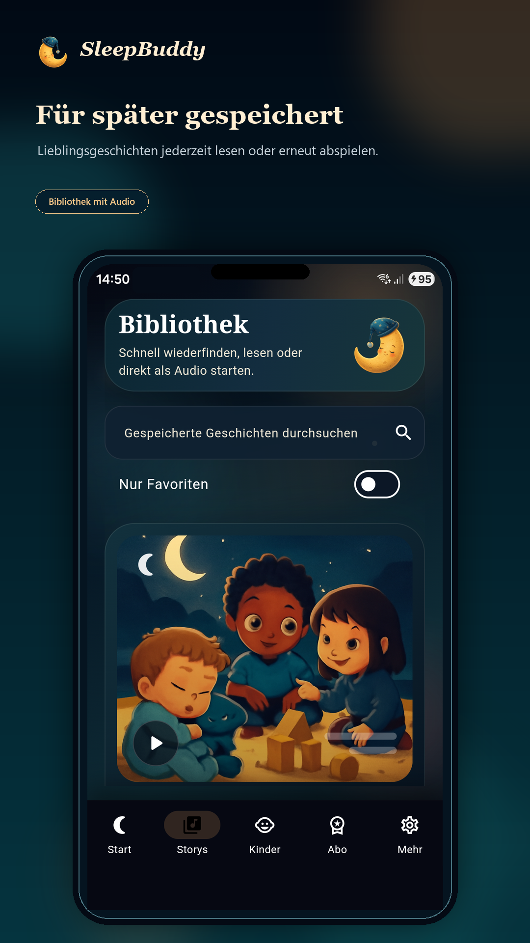 SleepBuddy library screenshot