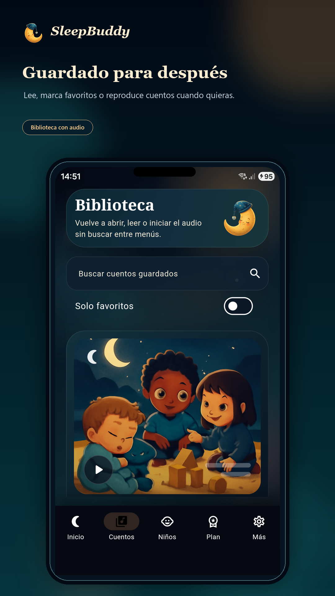 SleepBuddy library screenshot