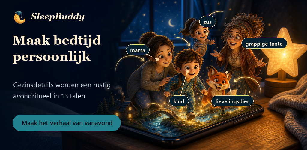 SleepBuddy: Slaapverhalen feature graphic