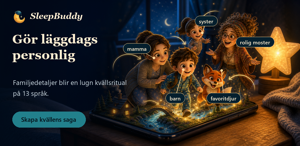 SleepBuddy: Godnattsagor feature graphic